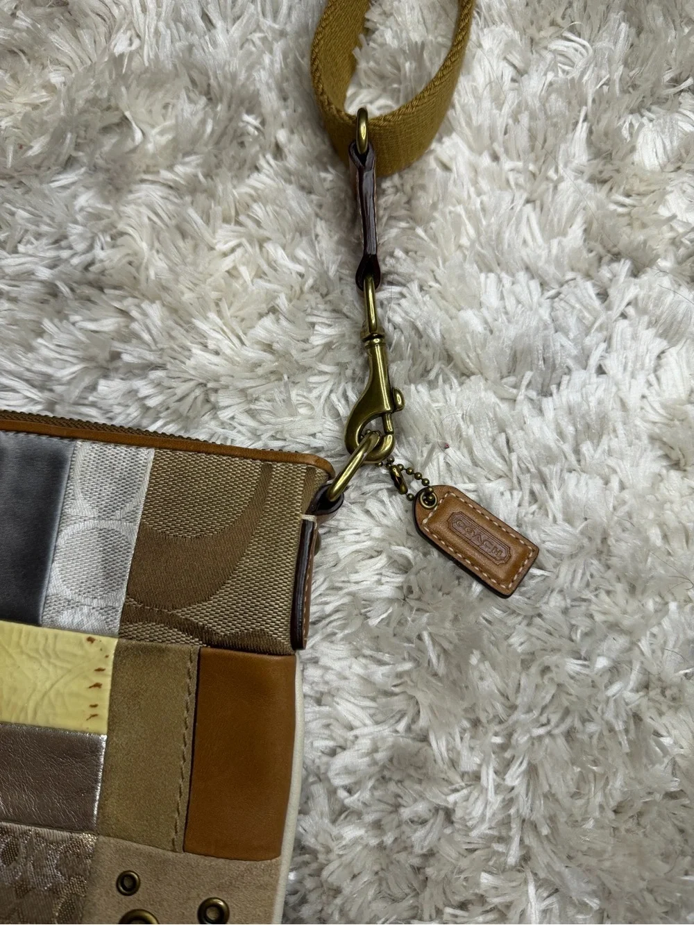 Coach patchwork crossbody